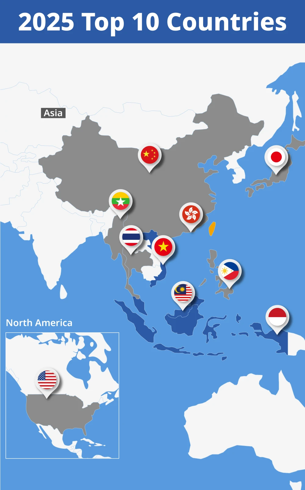 Top 10 Countries